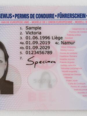 Permis De Conduire Belge