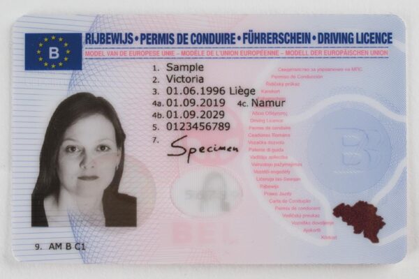 Permis De Conduire Belge